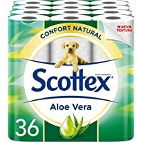 Scottex Aloe Vera Papel Higiénico - 36 rollos